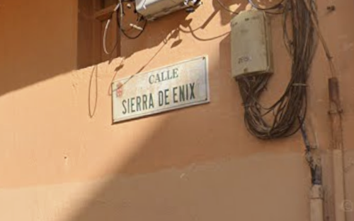 calle Sierra de Enix, Almería