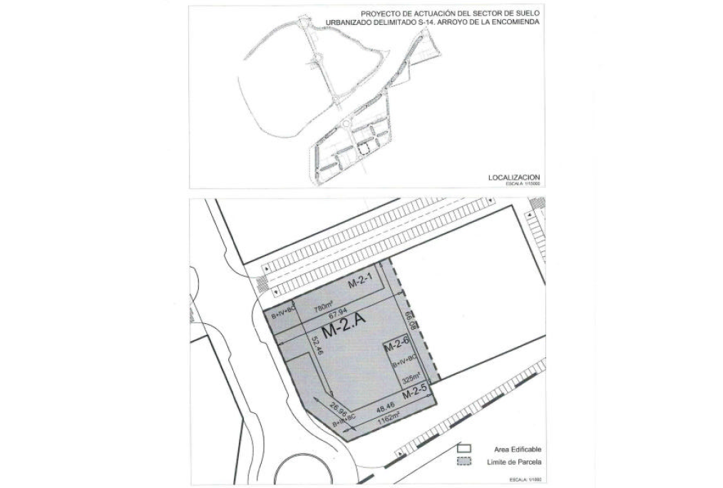 Suelo urbanizable residencial en Proyecto Actuacion S-15