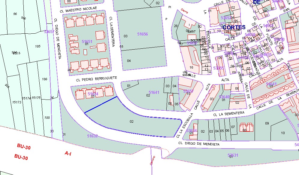 Suelo urbano residencial en Ar S-20 Cortes Oeste
