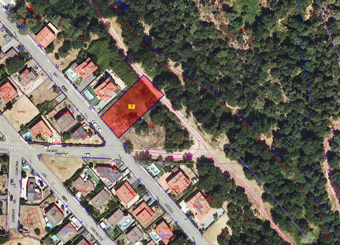 Suelo urbano residencial en Rovelló
