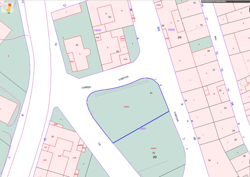 Suelo urbano residencial en Tortosa
