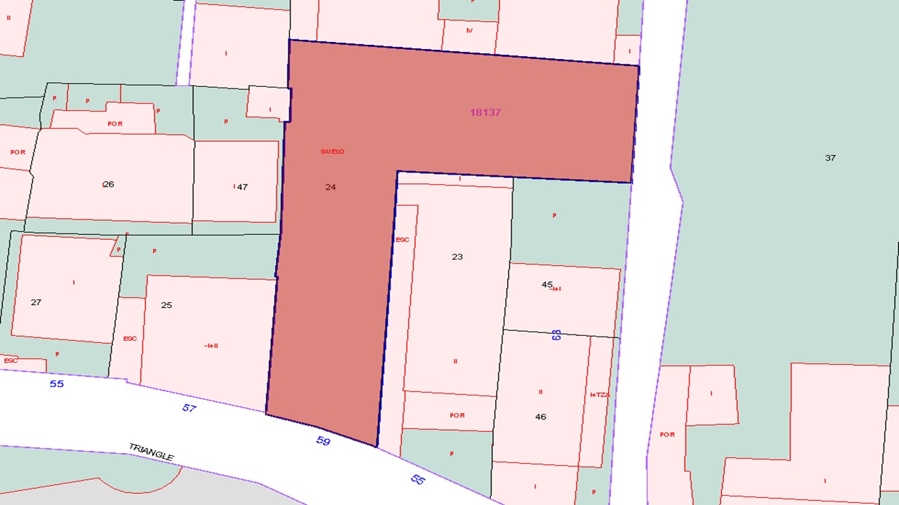 Suelo urbano residencial en Triangulo
