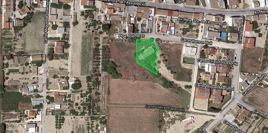 Suelo urbano residencial en Ramon Llull