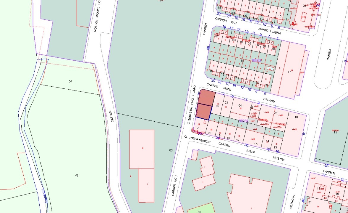 Suelo urbano residencial en Mont Calvari