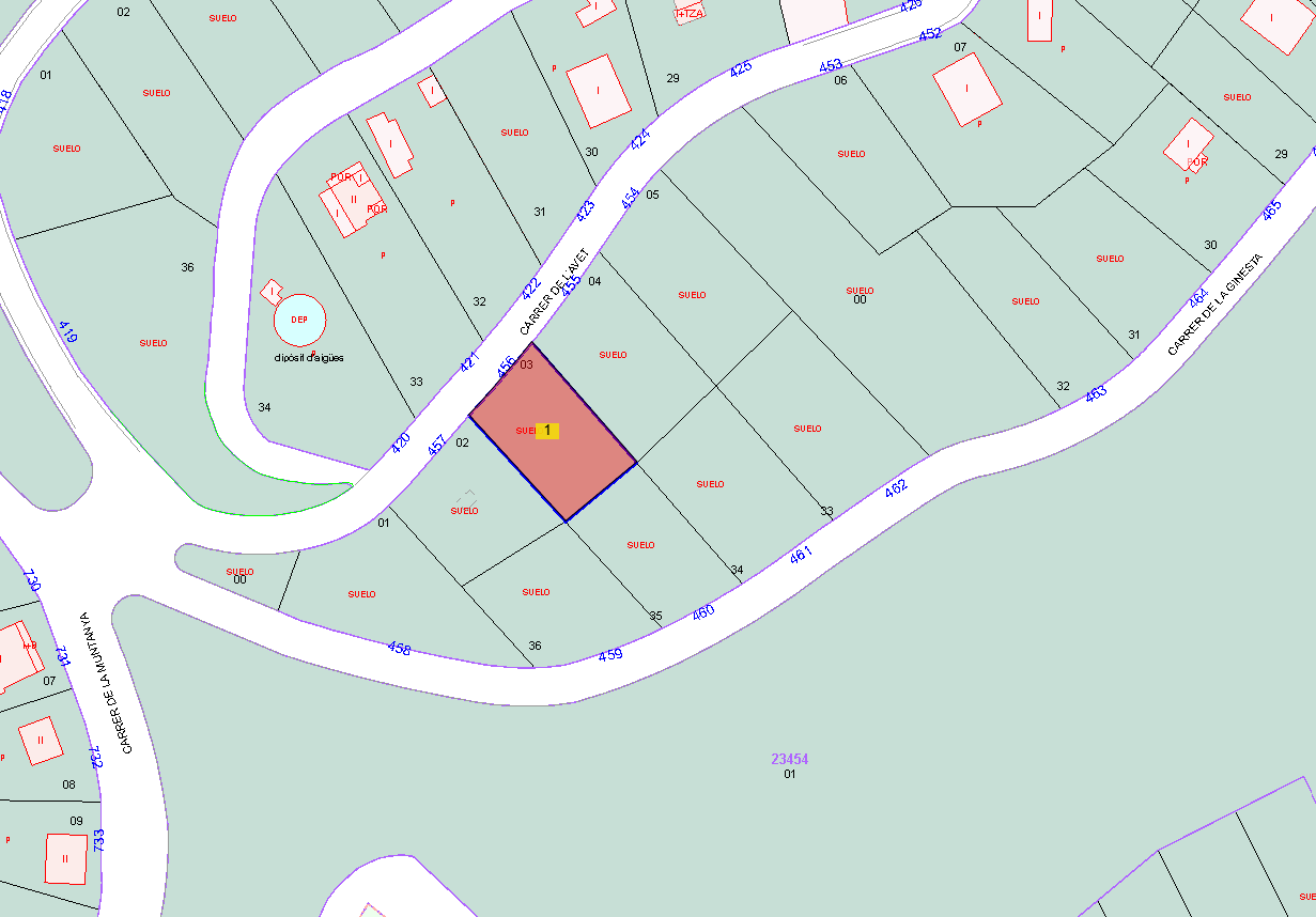 Suelo urbanizable residencial en Ferrers