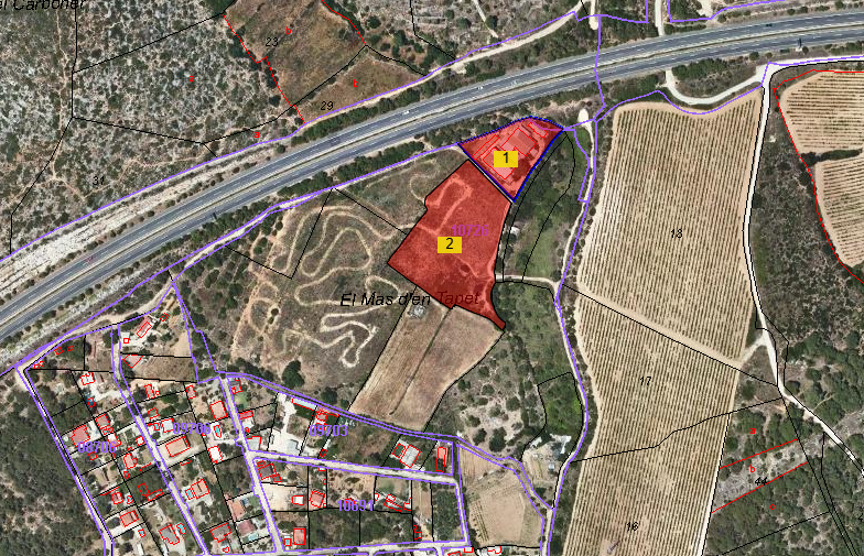 Suelo urbanizable residencial en Fondo Masia D'En Perris, Urb. Mas Tapet