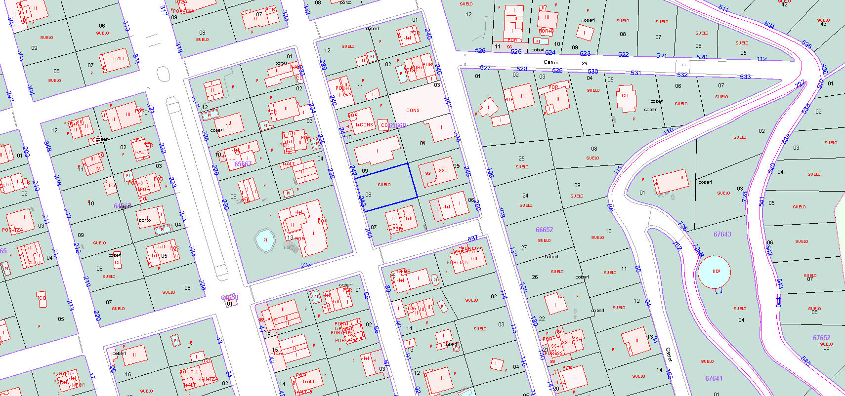 Suelo urbano residencial en MARQUET CARRER