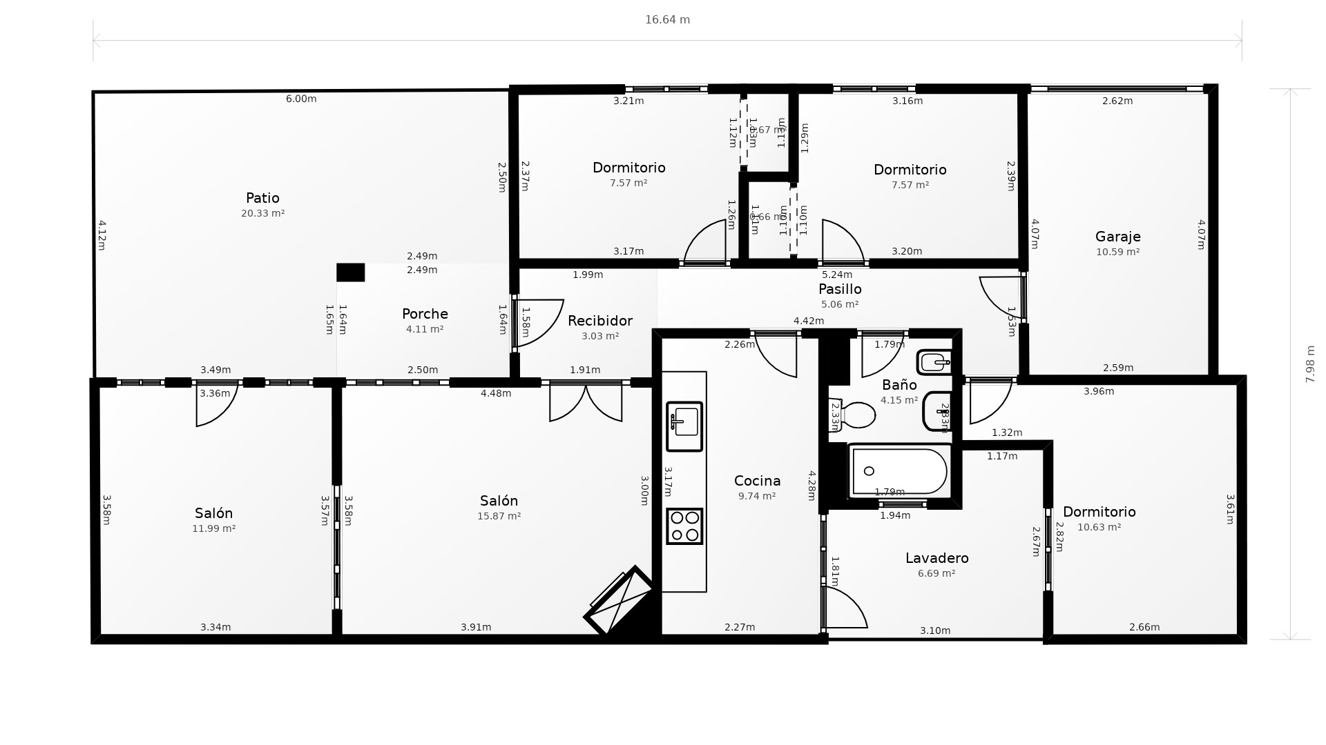 Espaçoso Apartamento em Algueña, Alicante - 93m² por 84.000€ - Image 37
