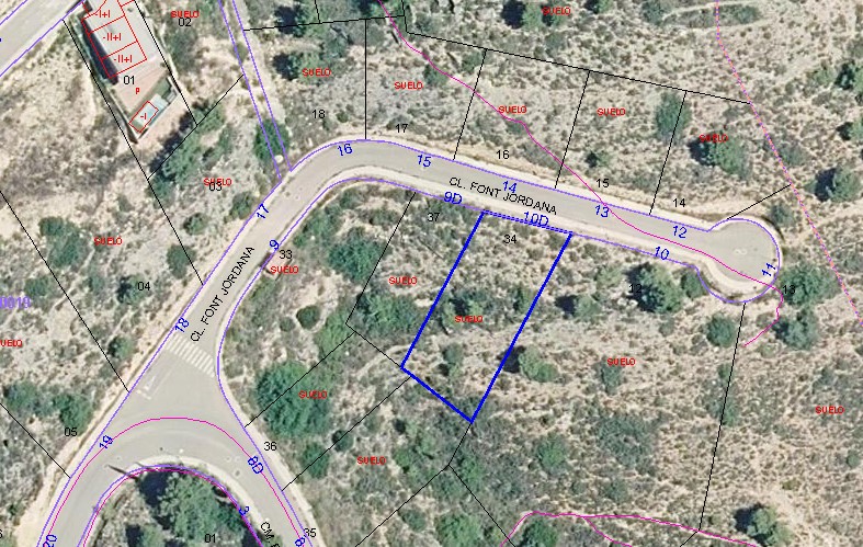 Suelo urbanizable residencial en Ermita San Cristobal