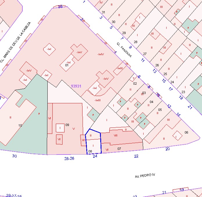 Suelo urbano residencial en Pedro Iv