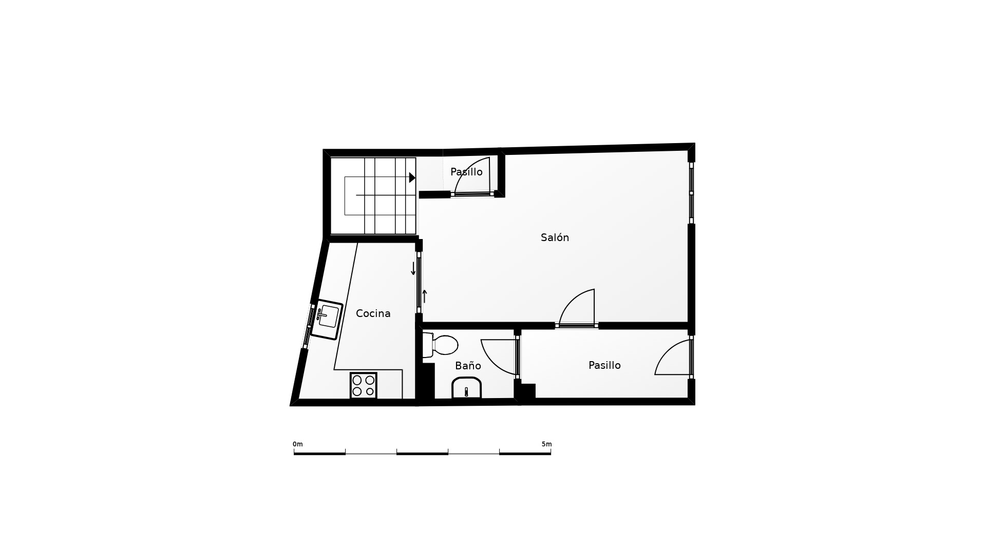 Casa Moderna em Barcelona com Terraço e Ar Condicionado - Image 29