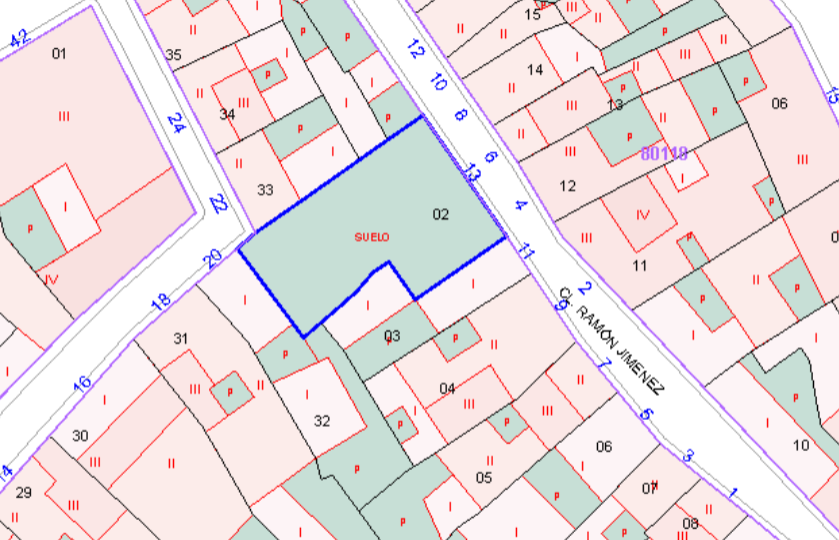 Suelo urbano residencial en Poeta Juan Ramon Jimenez