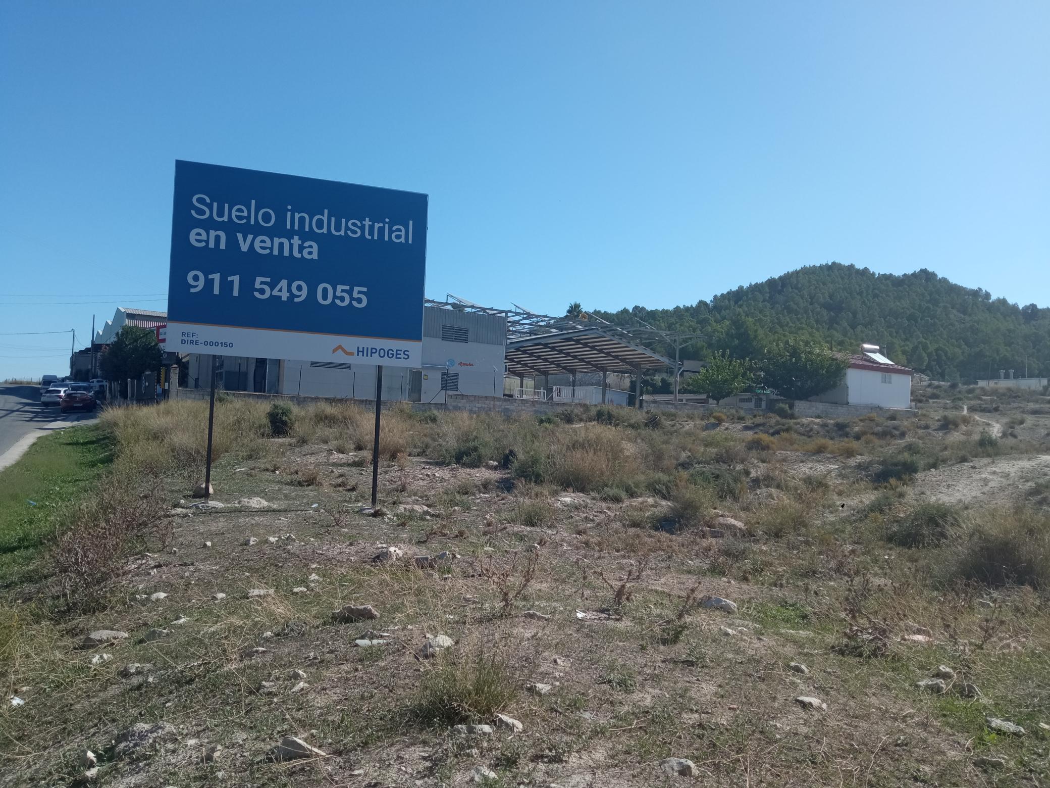 Suelo urbanizable industrial en Algezares