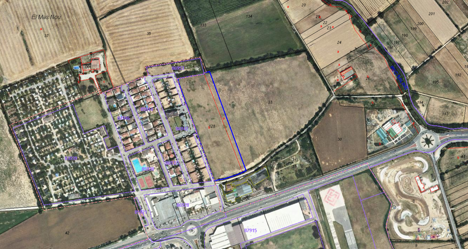 Suelo urbano residencial en 2. Parcela