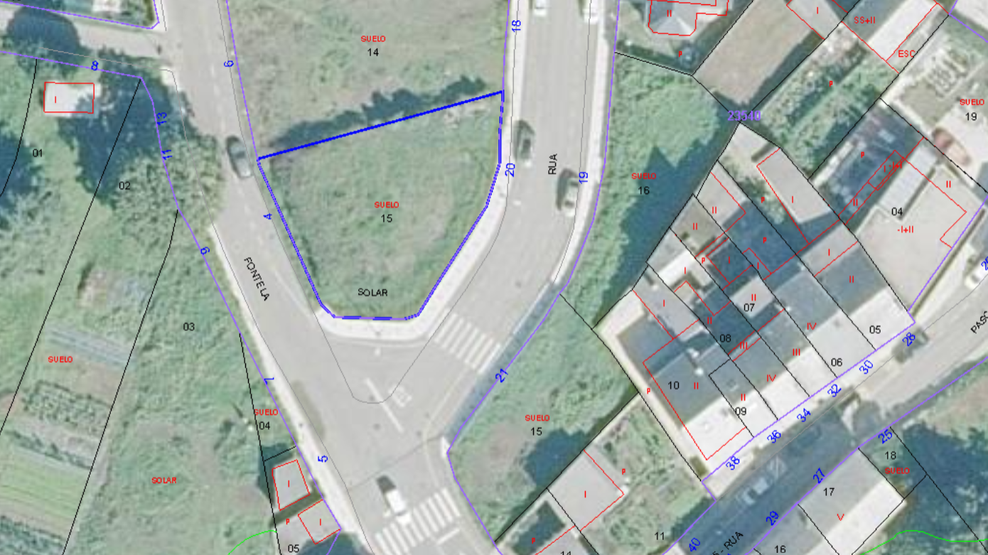 Suelo urbano residencial en DA FONTELA