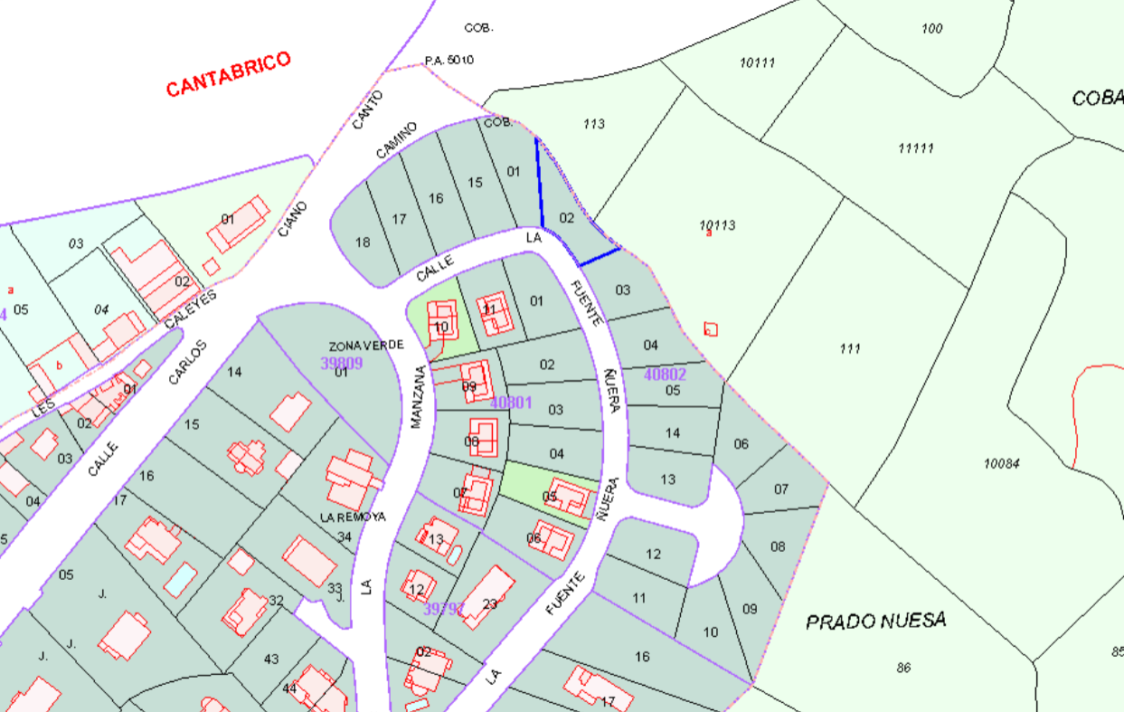 Suelo urbano residencial en LA FUENTE ÑUERA