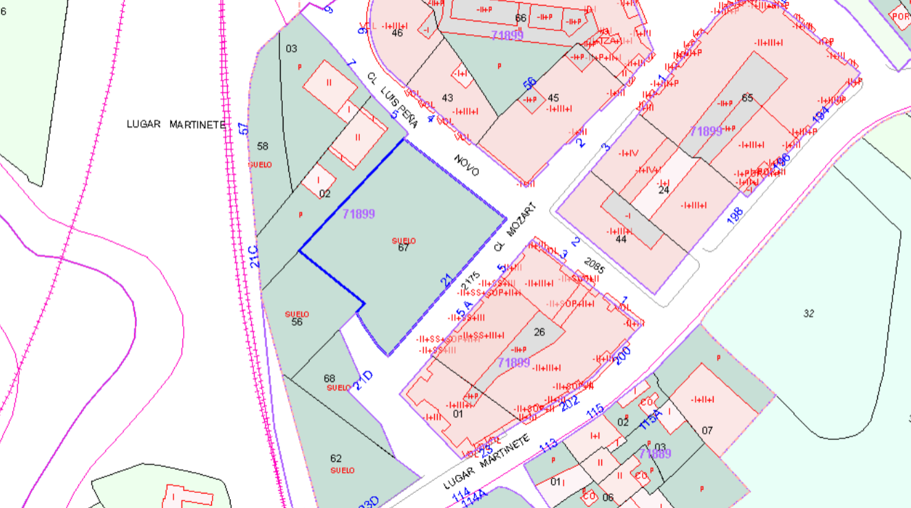 Suelo urbano residencial en MARTINETE