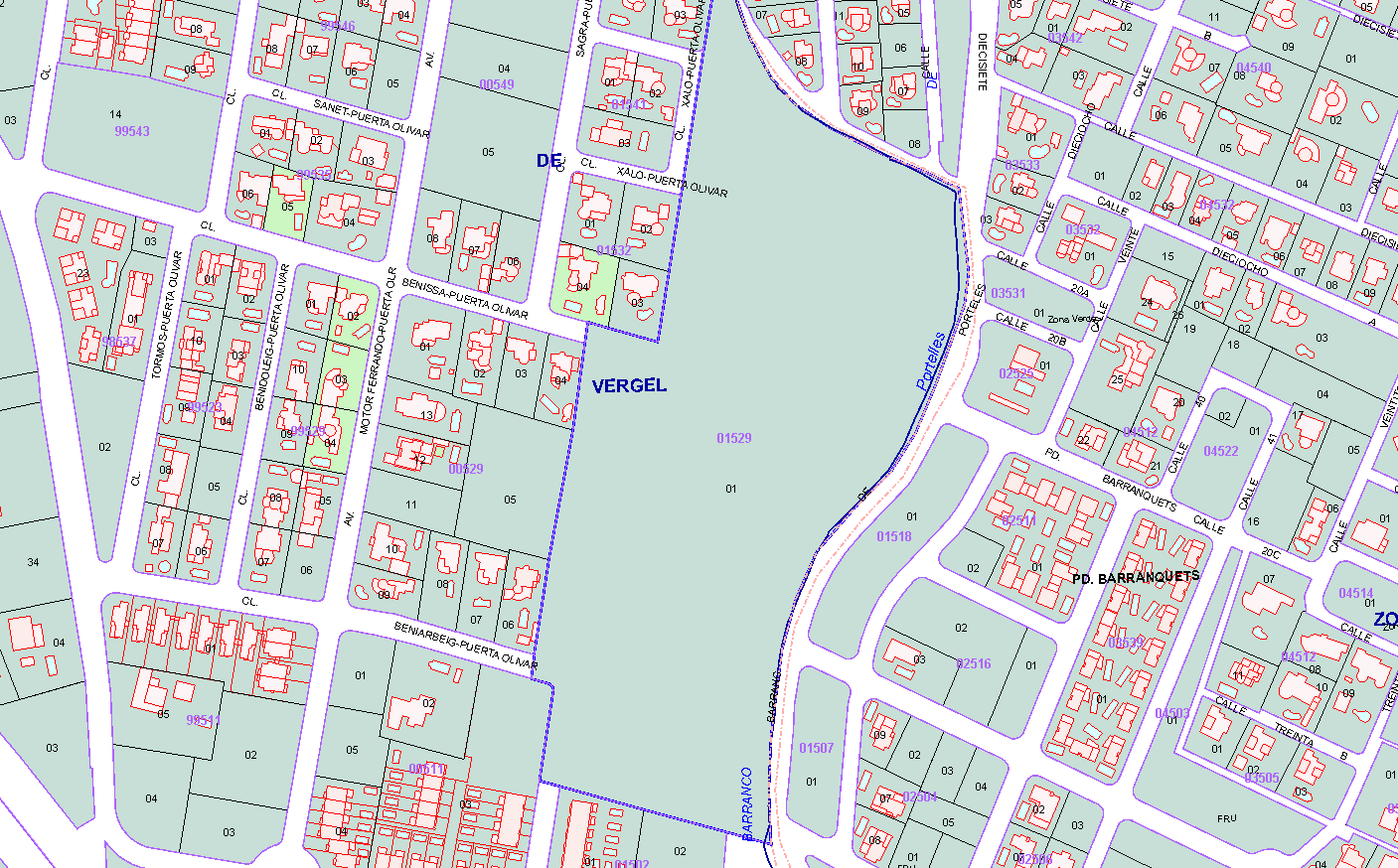 Suelo urbanizable residencial en BENISSA-PUERTA OLIVAR