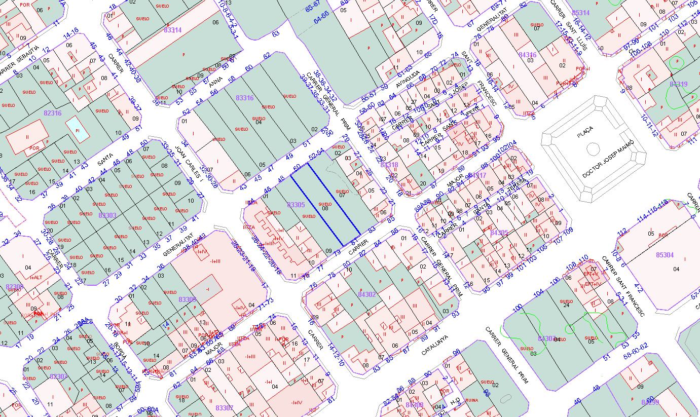 Suelo urbano residencial en GENERALITAT