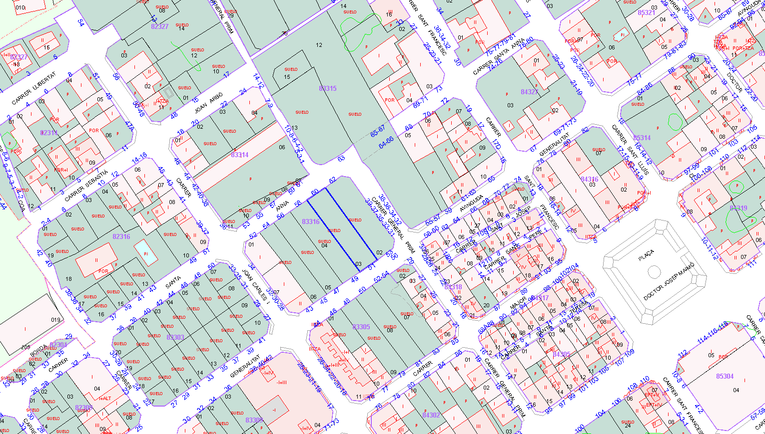 Suelo urbano residencial en GENERALITAT