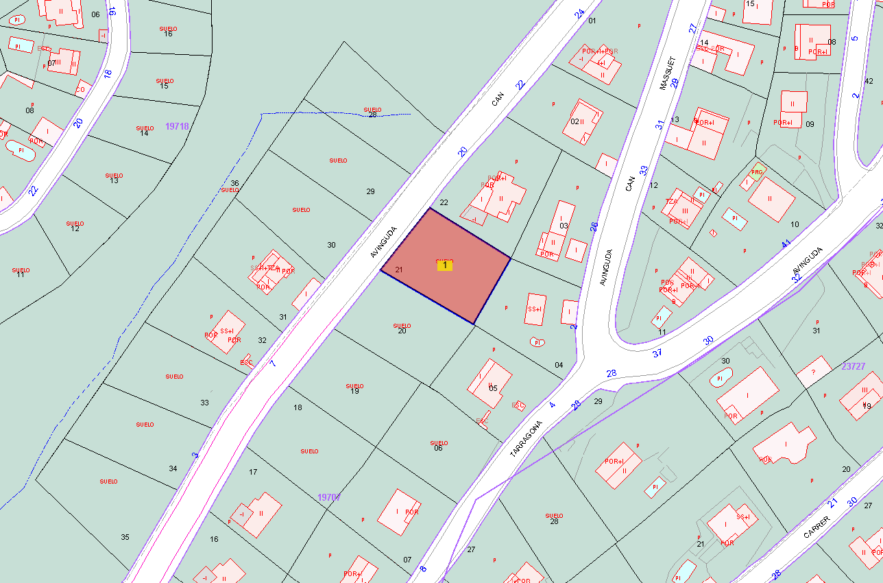Suelo urbano residencial en CAN MASSUET
