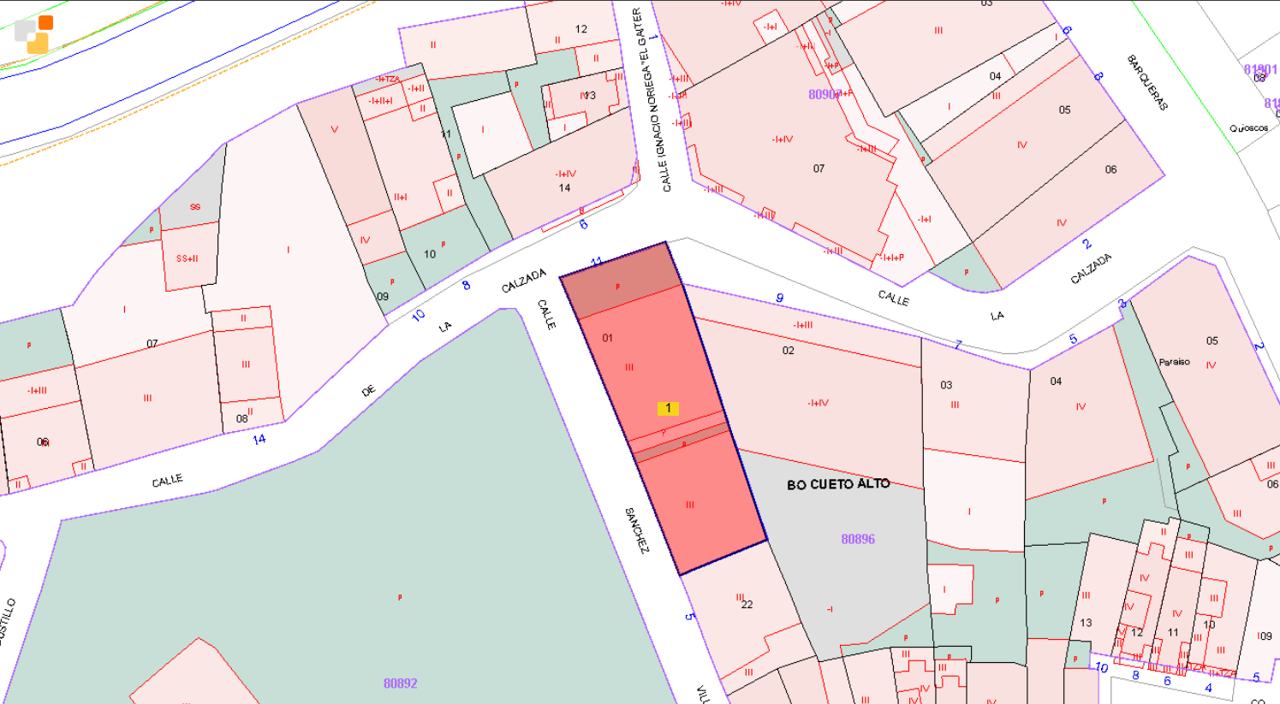 Suelo urbano residencial en LA CALZADA