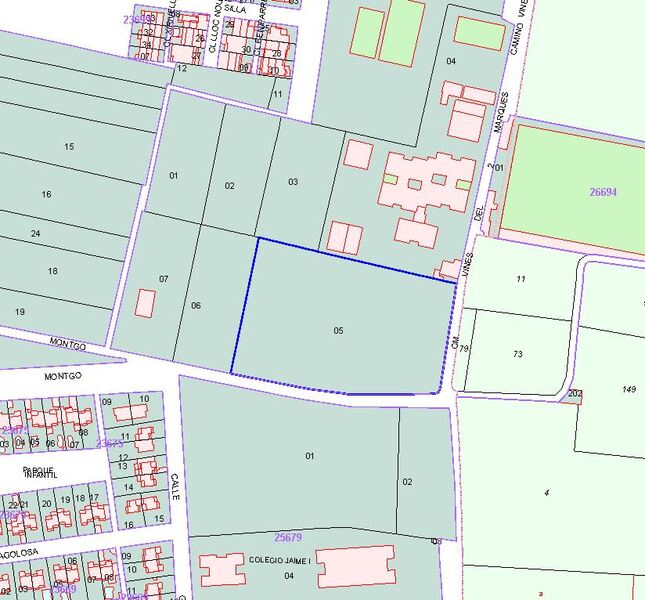 Suelo urbanizable residencial en MONTGO