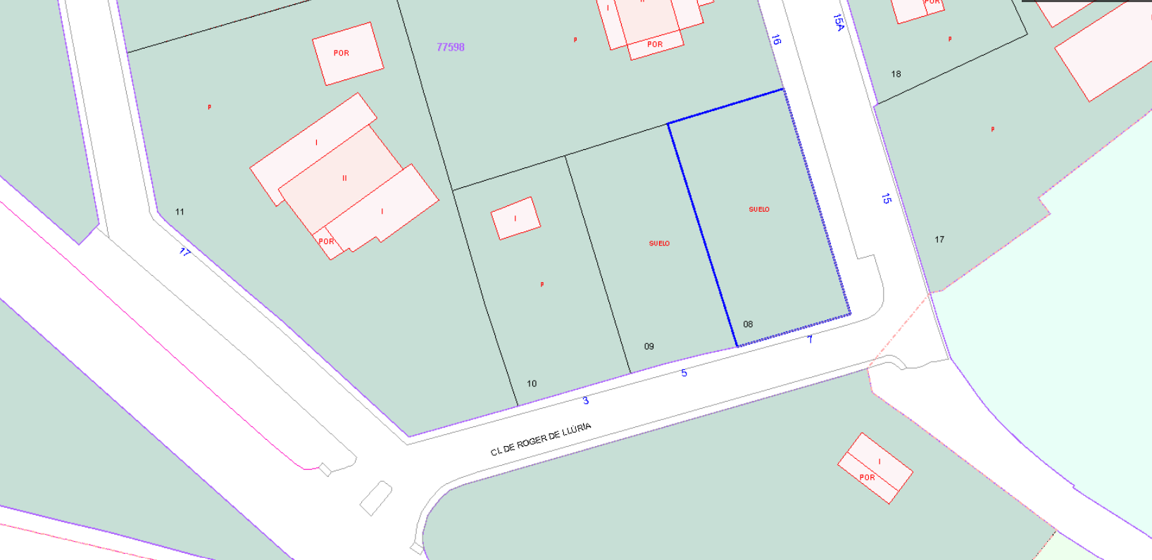 Suelo urbano residencial en ROGER DE LLURIA