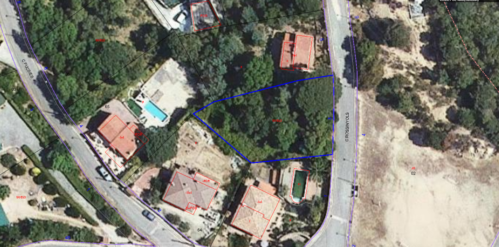 Suelo urbano residencial en ROSSINYOLS