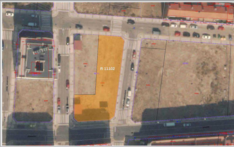 Suelo urbano residencial en JACINTO BENAVENTE. UE11 PARCELA 11B