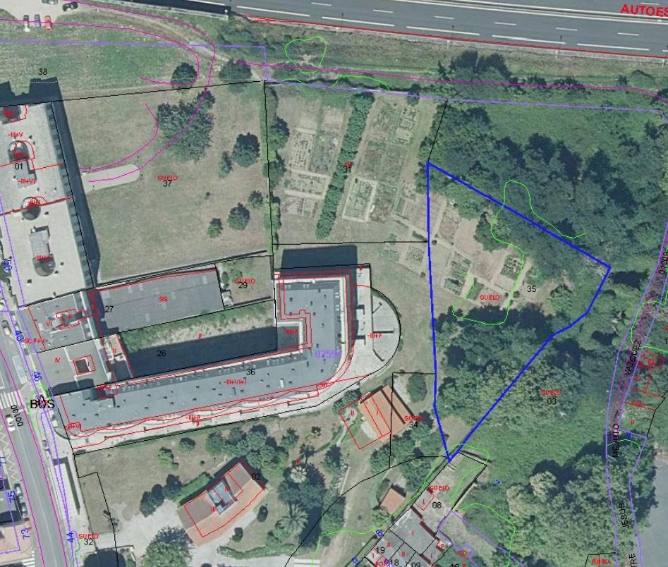 Suelo urbanizable residencial en VILABOA