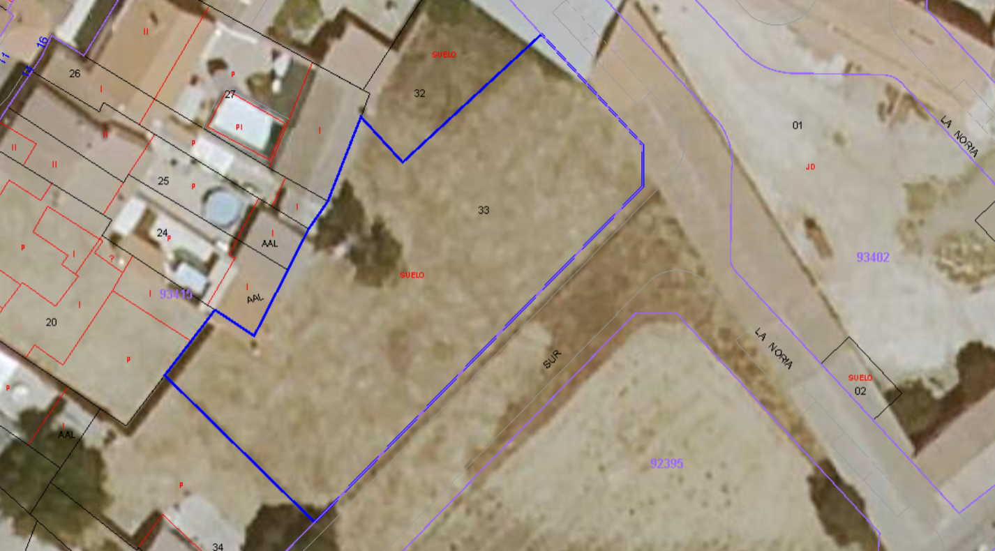 Suelo urbano residencial en UNIDAD DE ACTUACION 1.1, PARCELA C1