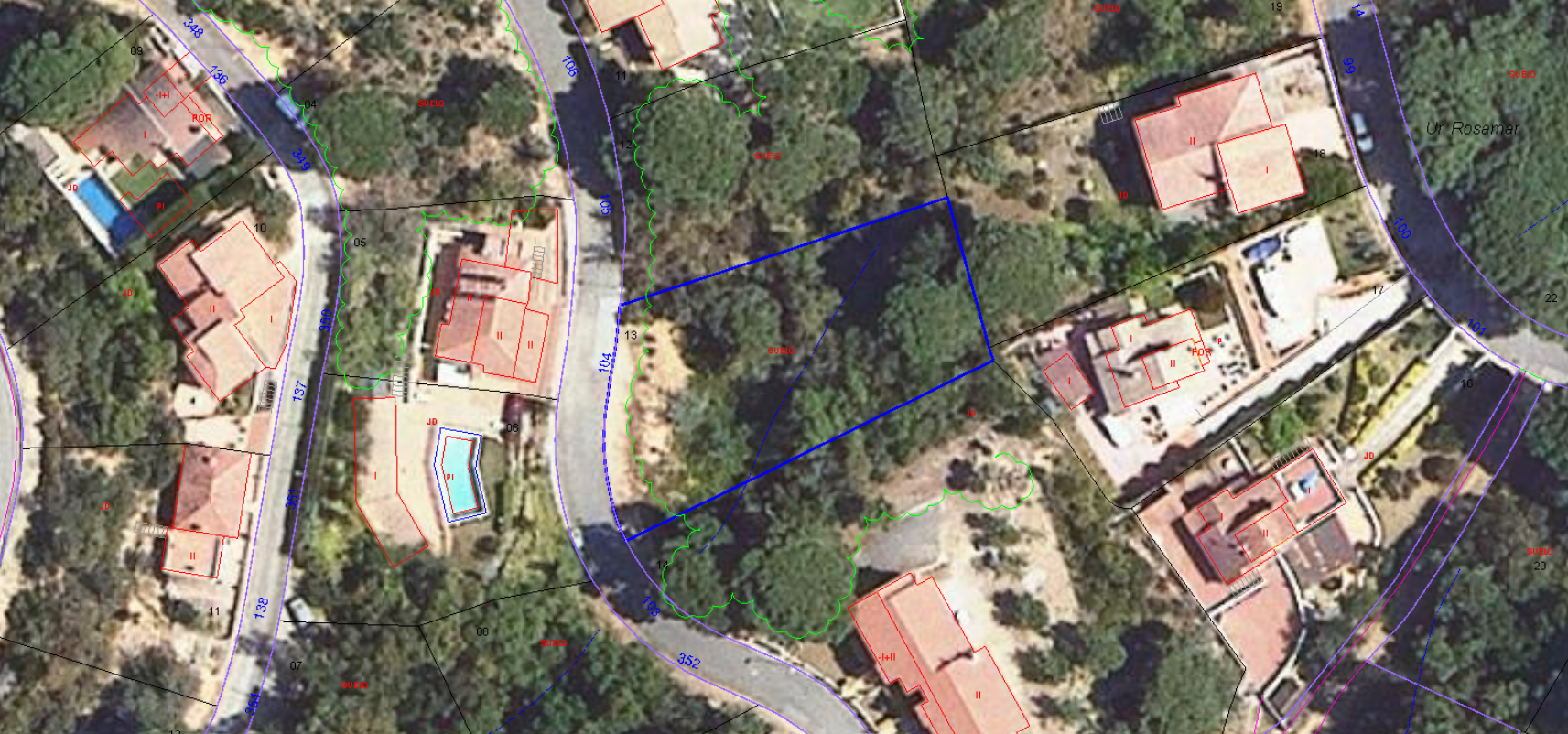 Suelo urbano residencial en ROSAMAR. Parcela