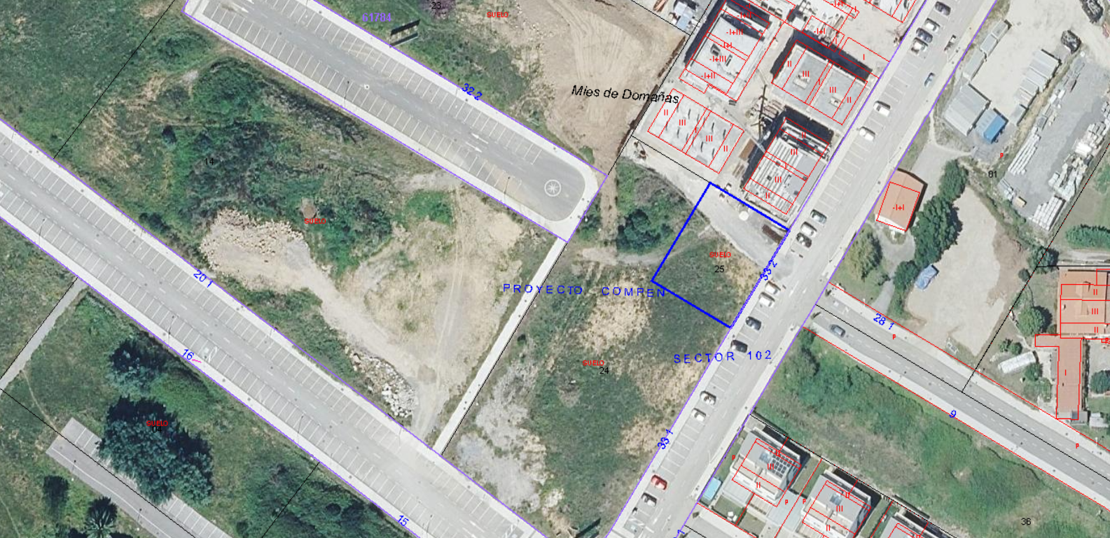 Suelo urbanizable residencial en Sector 102(Maoño)