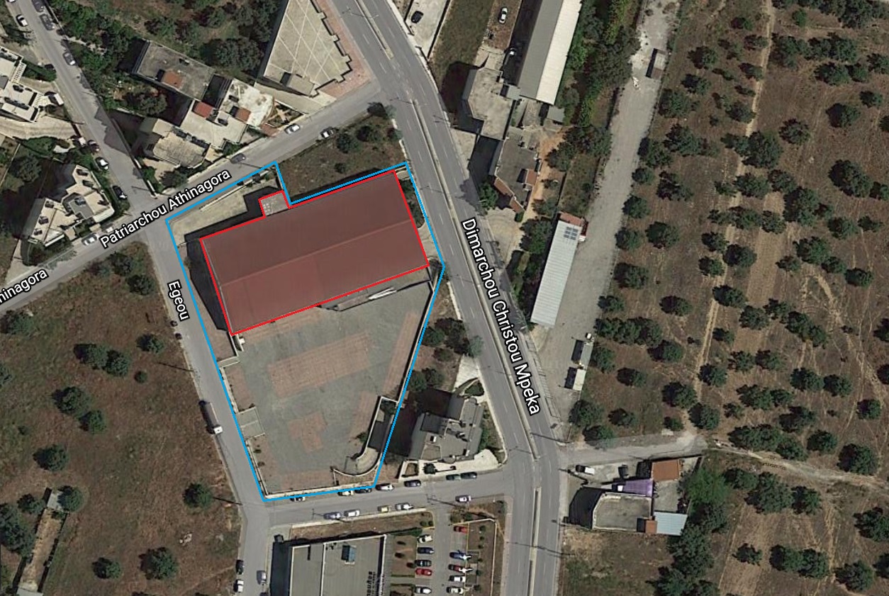 Διατιθεται προς πωληση οικόπεδο επιφανείας 4720.53 τ.μ