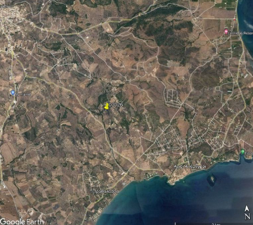 Διατίθεται προς πώληση αγροτεμάχιο 4565.3 τ.μ., στη θέση "Γκιάλιζα ή Γκιάλεζα", Ερμιονίδα