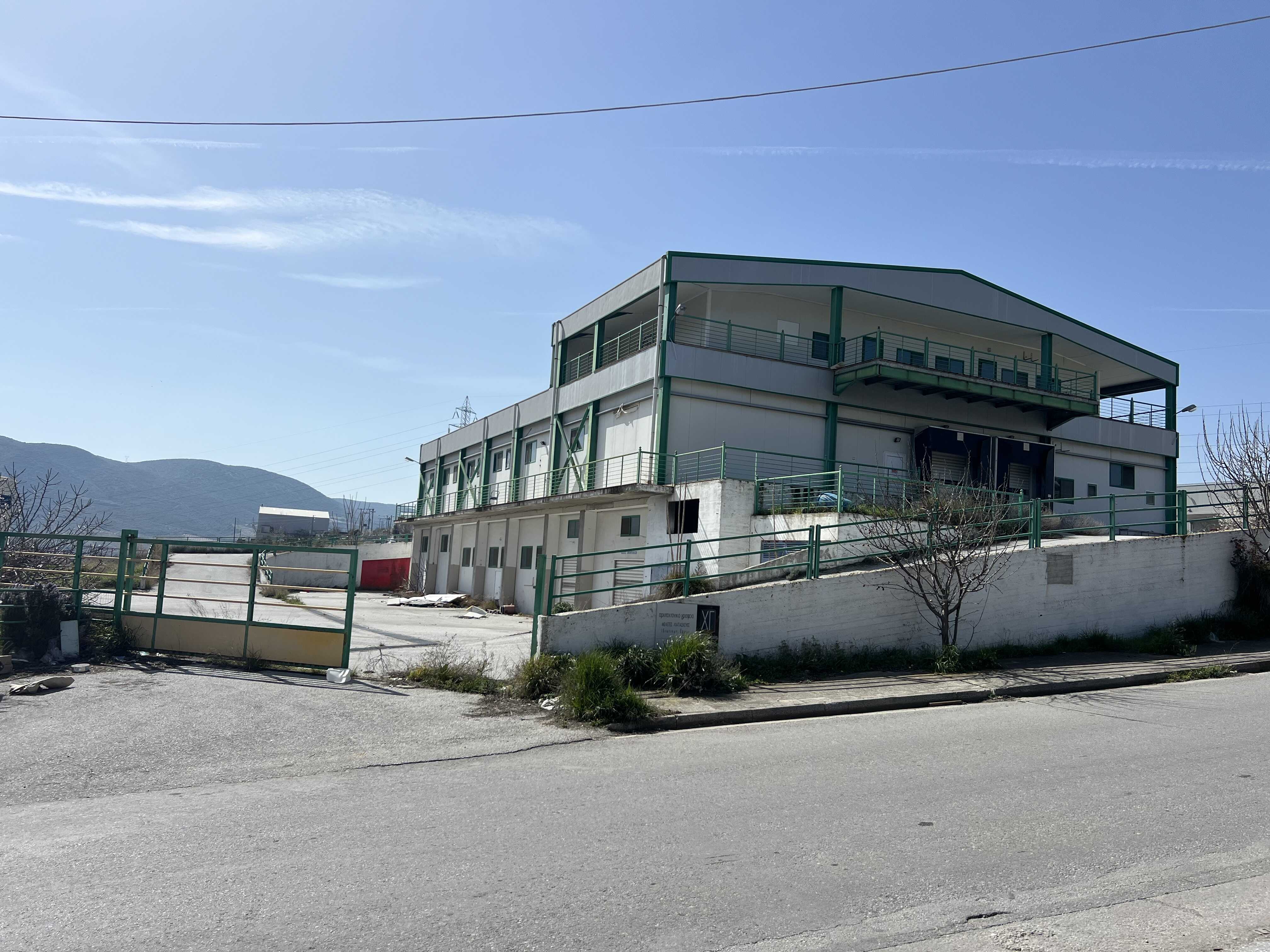 Διατίθεται προς πώληση βιομηχανικός χώρος επιφάνειας 1983.96 τ.μ., κατασκευής 2007 σε γήπεδο 3477.21 τ.μ