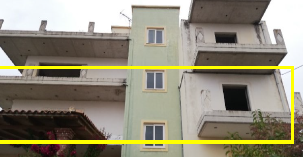 Διατίθεται προς πώληση ημιτελές διαμέρισμα 1ου ορόφου, 127.55 τ.μ