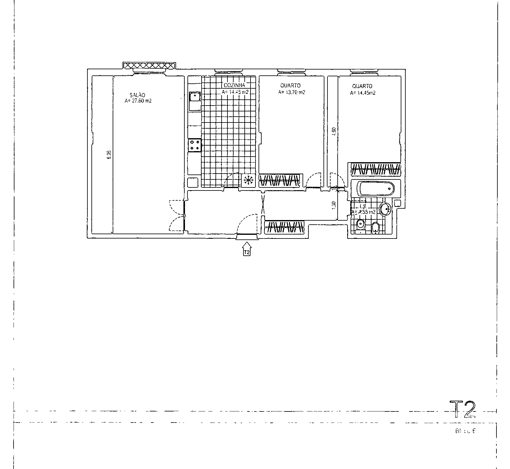 Apartamento T2, com parqueamento, em Brejos de Azeitão - Image 19